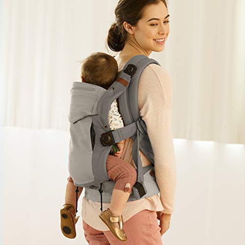 Four-mode baby carrier with adjustable sling, designed for ease of use. Four-mode baby carrier with adjustable sling, designed for ease of use.